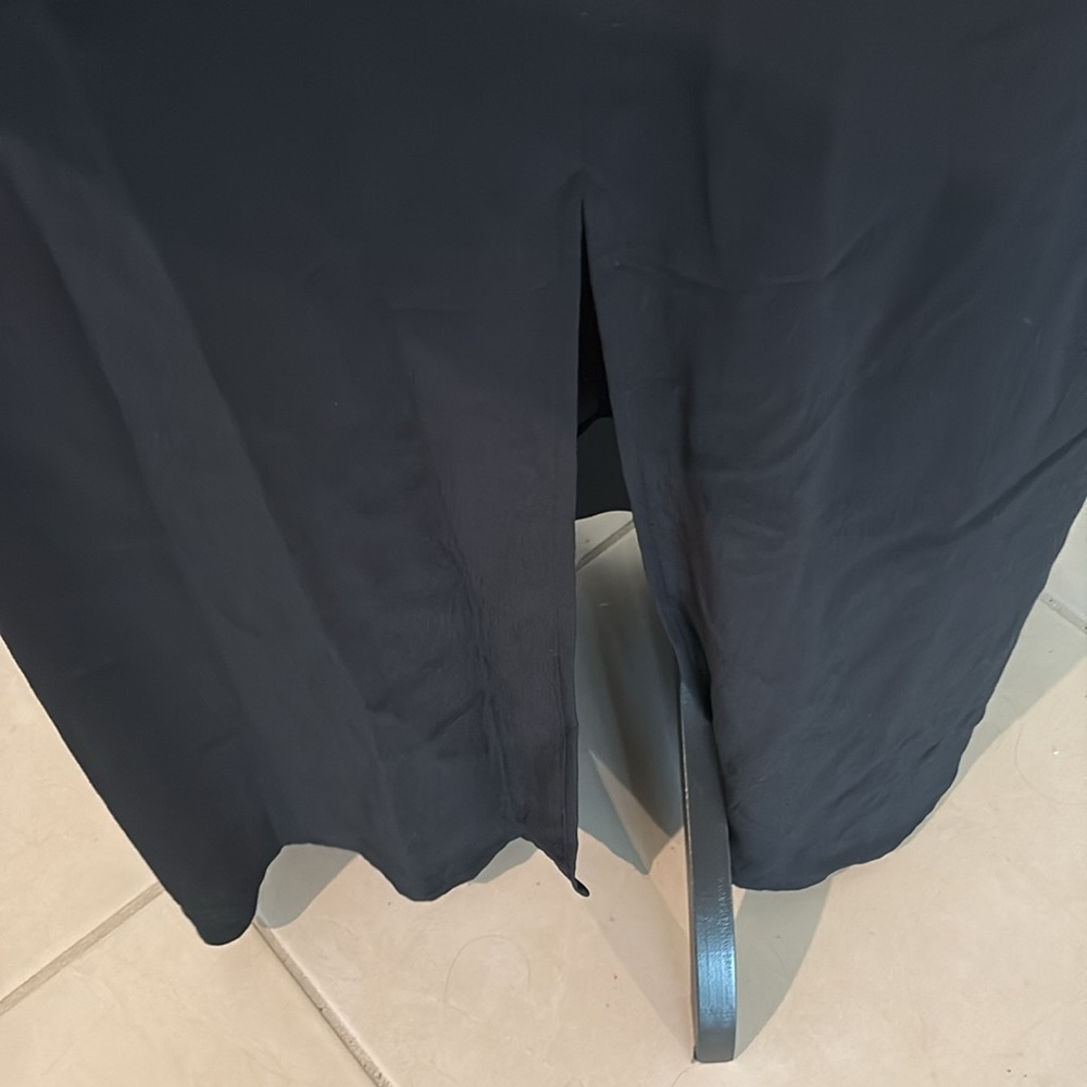 NWT $279 Eileen fisher black maxi dress XL 785 - Picture 3 of 8